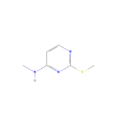 N-methyl-2-methylsulfanylpyrimidin-4-amine (CAS: 33268-09-6) - Related Chemical Product