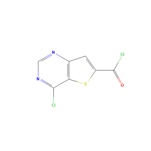 4-chlorothieno[3,2-d]pyrimidine-6-carbonyl chloride (CAS: 875339-14-3) - Related Chemical Product