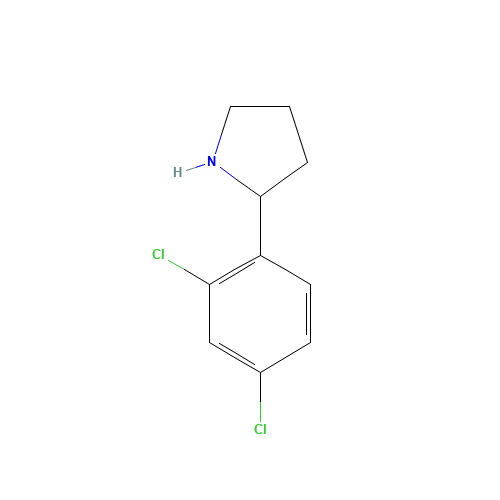 2-(2,4-dichlorophenyl)pyrrolidine (CAS: 383127-69-3) - Related Chemical Product