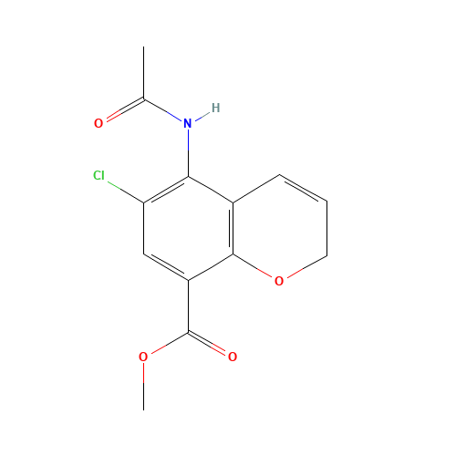 methyl 5-acetamido-6-chloro-2H-chromene-8-carboxylate (CAS: 132976-75-1) - Related Chemical Product