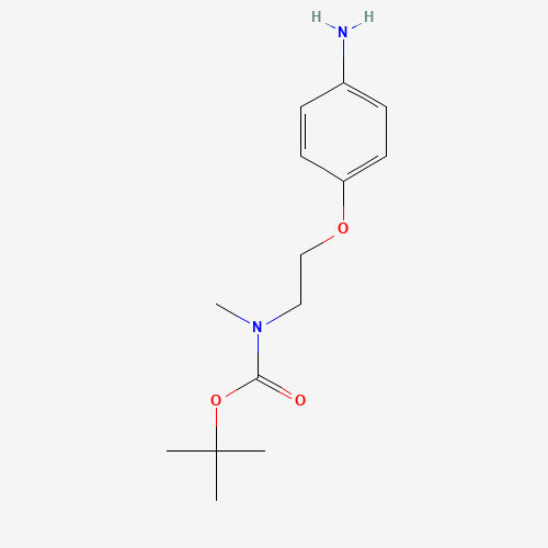 tert-butyl N-[2-(4-aminophenoxy)ethyl]-N-methylcarbamate (CAS: 1170071-27-8) - Related Chemical Product