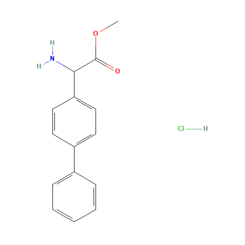 methyl 2-amino-2-(4-phenylphenyl)acetate;hydrochloride (CAS: 179811-50-8) - Related Chemical Product