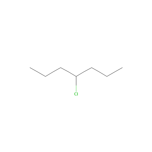 4-chloroheptane (CAS: 998-95-8) - Chemical Structure and Molecular Formula 