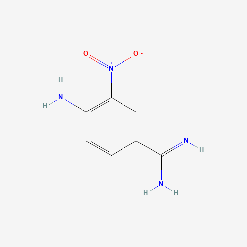 4-amino-3-nitrobenzenecarboximidamide (CAS: 148344-28-9) - Related Chemical Product