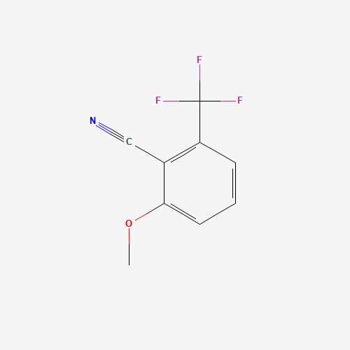2-methoxy-6-(trifluoromethyl)benzonitrile (CAS: 1017778-93-6) - Chemical Structure and Molecular Formula 