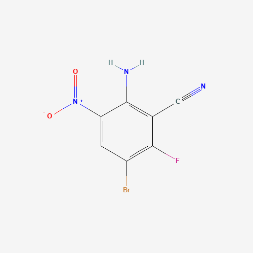 2-amino-5-bromo-6-fluoro-3-nitrobenzonitrile (CAS: 1326714-49-1) - Related Chemical Product