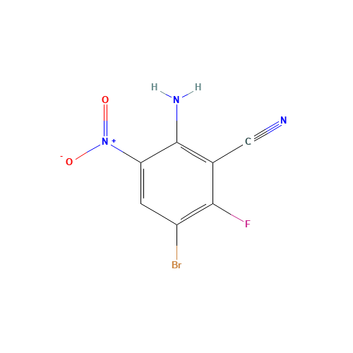 2-amino-5-bromo-6-fluoro-3-nitrobenzonitrile (CAS: 1326714-49-1) - Related Chemical Product