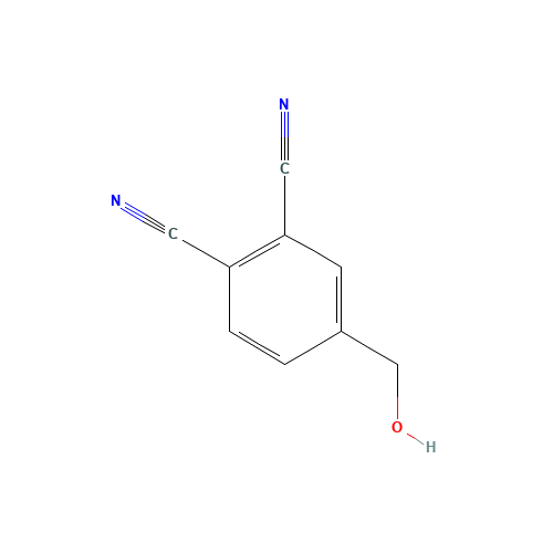 4-(hydroxymethyl)benzene-1,2-dicarbonitrile (CAS: 210037-82-4) - Related Chemical Product