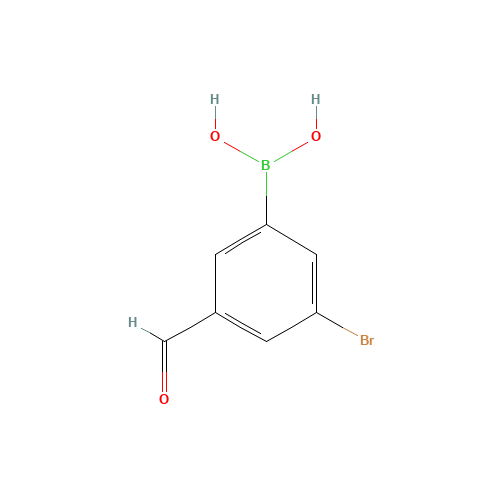 (3-bromo-5-formylphenyl)boronic acid (CAS: 157866-06-3) - Related Chemical Product
