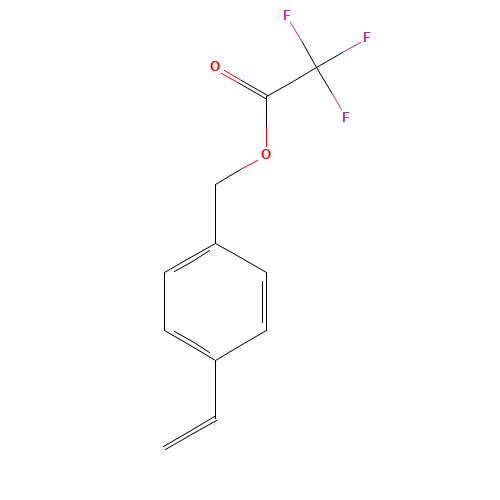 (4-ethenylphenyl)methyl 2,2,2-trifluoroacetate (CAS: 229956-99-4) - Related Chemical Product