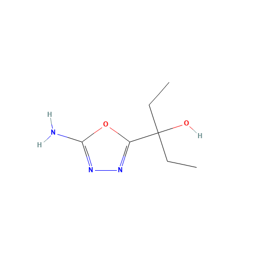 3-(5-amino-1,3,4-oxadiazol-2-yl)pentan-3-ol (CAS: 910656-41-6) - Related Chemical Product