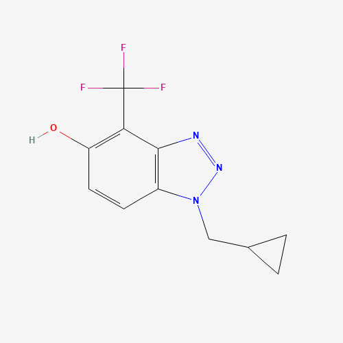 1-(cyclopropylmethyl)-4-(trifluoromethyl)benzotriazol-5-ol (CAS: 1268314-75-5) - Related Chemical Product