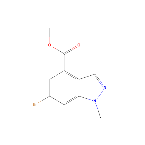 methyl 6-bromo-1-methylindazole-4-carboxylate (CAS: 1245465-67-1) - Related Chemical Product