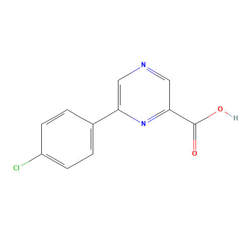 6-(4-chlorophenyl)pyrazine-2-carboxylic acid (CAS: 1258850-50-8) - Related Chemical Product
