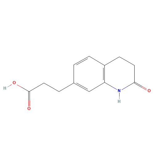 3-(2-oxo-3,4-dihydro-1H-quinolin-7-yl)propanoic acid (CAS: 16076-06-5) - Related Chemical Product