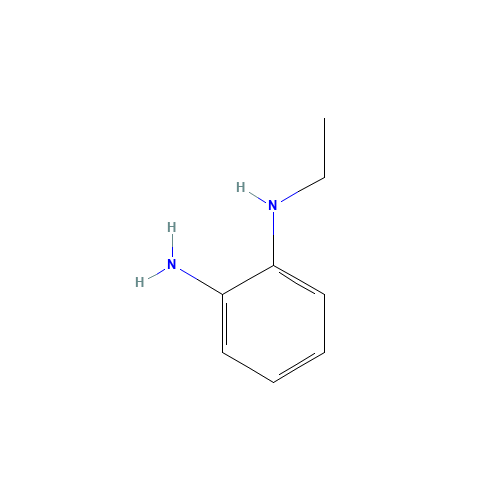 2-N-ethylbenzene-1,2-diamine (CAS: 23838-73-5) - Chemical Structure and Molecular Formula 