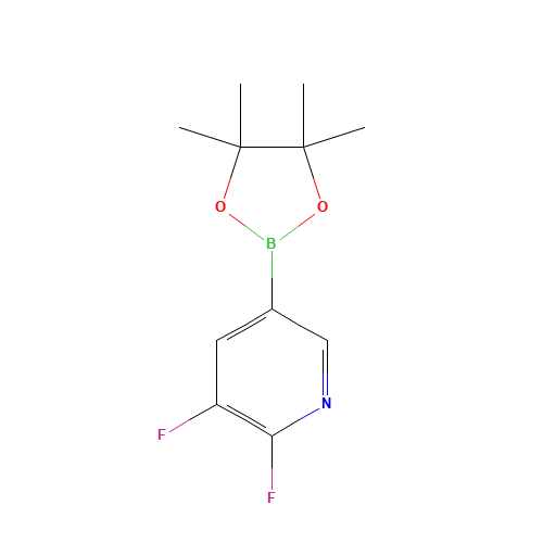 2,3-difluoro-5-(4,4,5,5-tetramethyl-1,3,2-dioxaborolan-2-yl)pyridine (CAS: 1154579-82-4) - Related Chemical Product