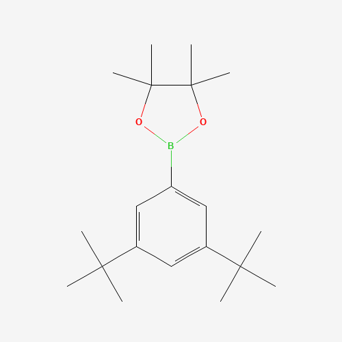 2-(3,5-ditert-butylphenyl)-4,4,5,5-tetramethyl-1,3,2-dioxaborolane (CAS: 1071924-13-4) - Related Chemical Product