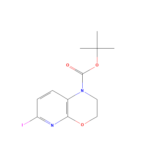 tert-butyl 6-iodo-2,3-dihydropyrido[2,3-b][1,4]oxazine-1-carboxylate (CAS: 1214932-35-0) - Related Chemical Product
