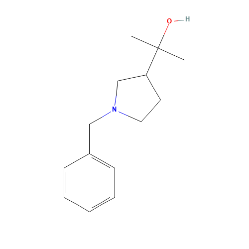 2-(1-benzylpyrrolidin-3-yl)propan-2-ol (CAS: 351370-67-7) - Related Chemical Product