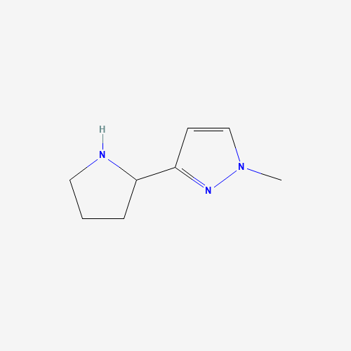 1-methyl-3-pyrrolidin-2-ylpyrazole (CAS: 1169954-20-4) - Related Chemical Product