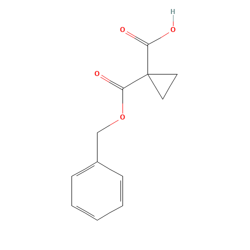 1-phenylmethoxycarbonylcyclopropane-1-carboxylic acid (CAS: 870647-41-9) - Related Chemical Product