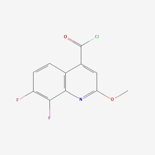 7,8-difluoro-2-methoxyquinoline-4-carbonyl chloride (CAS: 1125702-48-8) - Related Chemical Product