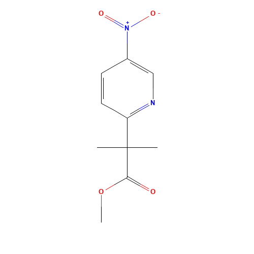 methyl 2-methyl-2-(5-nitropyridin-2-yl)propanoate (CAS: 292600-23-8) - Related Chemical Product