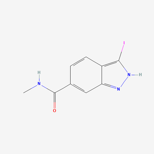 3-iodo-N-methyl-2H-indazole-6-carboxamide (CAS: 906000-50-8) - Related Chemical Product