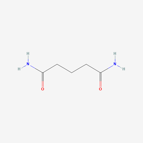 pentanediamide (CAS: 3424-60-0) - Chemical Structure and Molecular Formula 