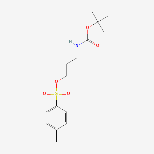 3-[(2-methylpropan-2-yl)oxycarbonylamino]propyl 4-methylbenzenesulfonate (CAS: 80909-96-2) - Related Chemical Product