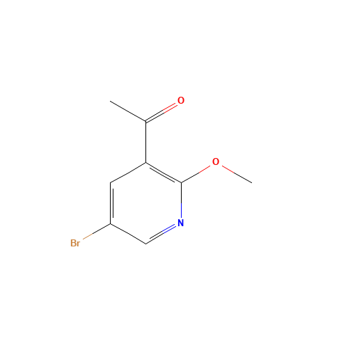 1-(5-bromo-2-methoxypyridin-3-yl)ethanone (CAS: 1256811-02-5) - Related Chemical Product