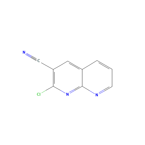 2-chloro-1,8-naphthyridine-3-carbonitrile (CAS: 60467-75-6) - Related Chemical Product