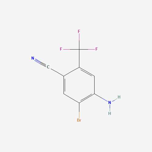 4-amino-5-bromo-2-(trifluoromethyl)benzonitrile (CAS: 155255-45-1) - Related Chemical Product