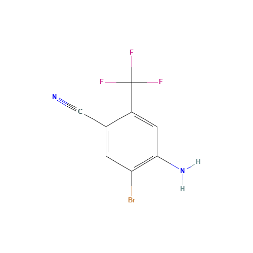 4-amino-5-bromo-2-(trifluoromethyl)benzonitrile (CAS: 155255-45-1) - Related Chemical Product