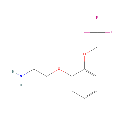 2-[2-(2,2,2-trifluoroethoxy)phenoxy]ethanamine (CAS: 751476-91-2) - Related Chemical Product