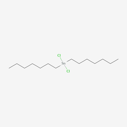dichloro(diheptyl)stannane (CAS: 74340-12-8) - Chemical Structure and Molecular Formula 