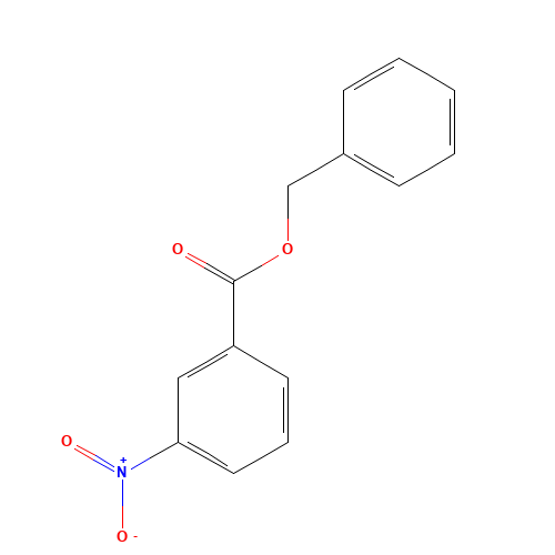 benzyl 3-nitrobenzoate (CAS: 136322-11-7) - Chemical Structure and Molecular Formula 