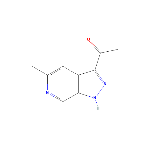 1-(5-methyl-1H-pyrazolo[3,4-c]pyridin-3-yl)ethanone (CAS: 1386457-36-8) - Related Chemical Product