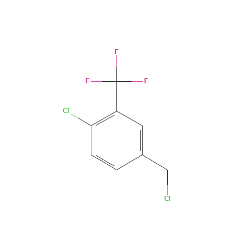 1-chloro-4-(chloromethyl)-2-(trifluoromethyl)benzene (CAS: 23131-73-9) - Related Chemical Product