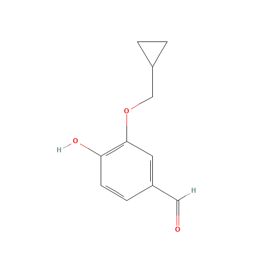 3-(cyclopropylmethoxy)-4-hydroxybenzaldehyde (CAS: 25934-52-5) - Related Chemical Product