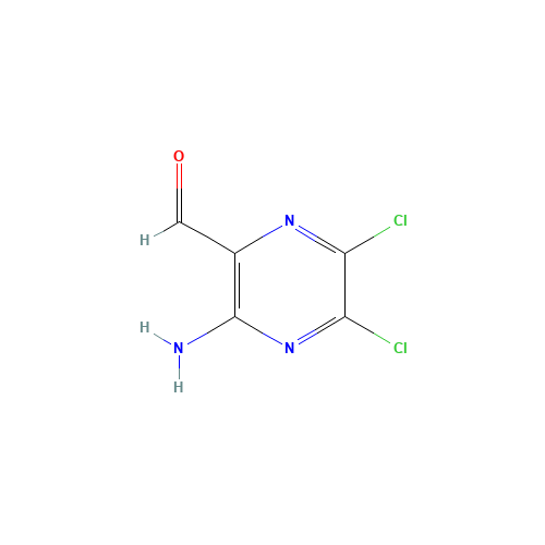 3-amino-5,6-dichloropyrazine-2-carbaldehyde (CAS: 89167-48-6) - Related Chemical Product