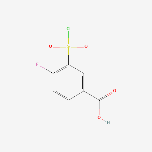 3-chlorosulfonyl-4-fluorobenzoic acid (CAS: 2267-40-5) - Related Chemical Product