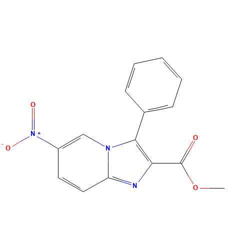 methyl 6-nitro-3-phenylimidazo[1,2-a]pyridine-2-carboxylate (CAS: 885276-47-1) - Related Chemical Product