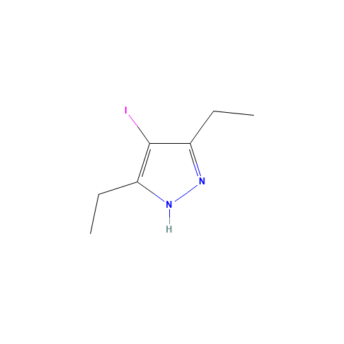 3,5-diethyl-4-iodo-1H-pyrazole (CAS: 390356-27-1) - Related Chemical Product