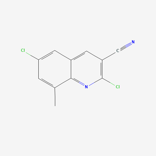 2,6-dichloro-8-methylquinoline-3-carbonitrile (CAS: 948291-60-9) - Related Chemical Product