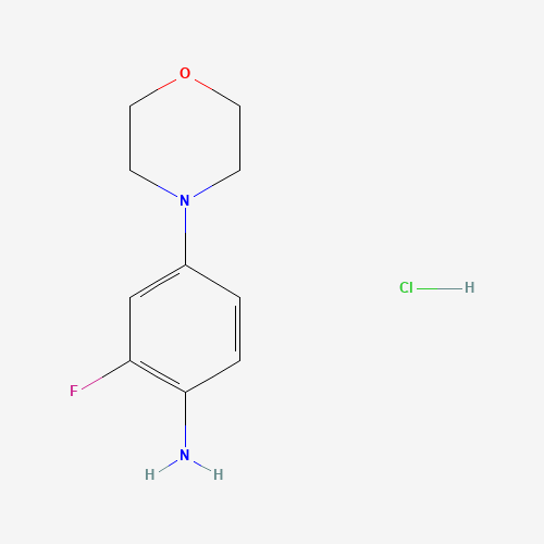 2-fluoro-4-morpholin-4-ylaniline;hydrochloride (CAS: 1187582-49-5) - Related Chemical Product