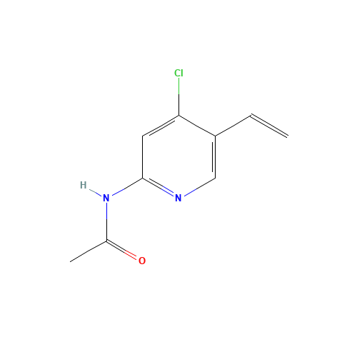 N-(4-chloro-5-ethenylpyridin-2-yl)acetamide (CAS: 1454913-82-6) - Related Chemical Product