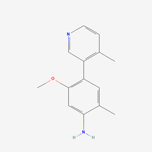 5-methoxy-2-methyl-4-(4-methylpyridin-3-yl)aniline (CAS: 1357094-77-9) - Related Chemical Product