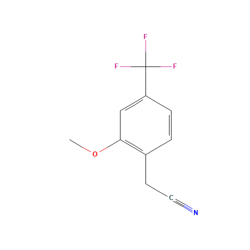 2-[2-methoxy-4-(trifluoromethyl)phenyl]acetonitrile (CAS: 1017779-20-2) - Related Chemical Product